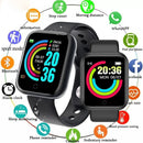 Smartwatch Fit D20 – Relógio Inteligente Bluetooth com Tela Personalizável