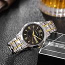 Relógio Masculino UTHAI Prestige – Luxo, Calendário Duplo e Visor Noturno